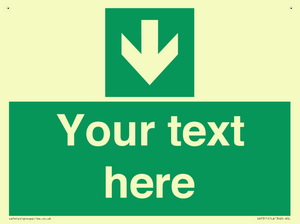 Custom Safe Condition Down arrow